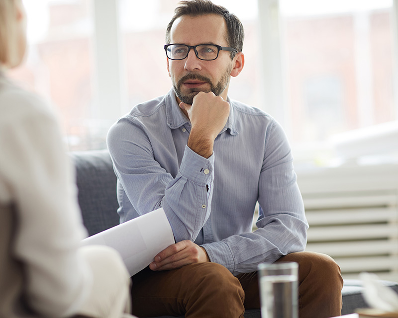 Gay man having a third party evaluation to use a surrogate